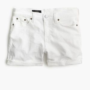 J.Crew Denim Short in White